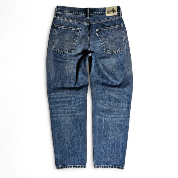 [32X32][리바이스]실버탭® 루즈핏 데님 미디엄인디고#