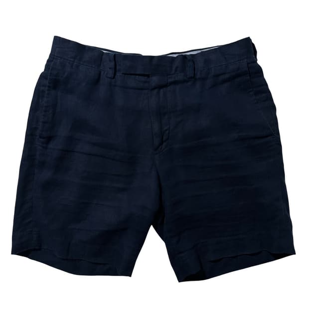 폴로 랄프로렌 린넨 하프팬츠 반바지 네이비