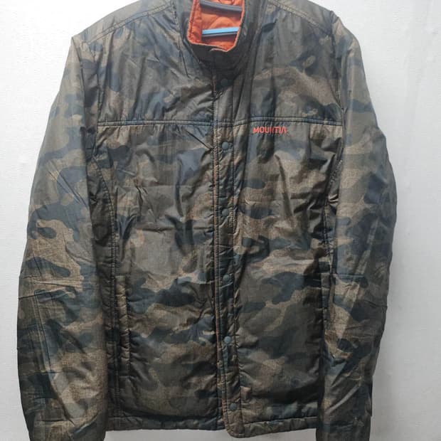 마운티아 카모플라 바람막이 양면 점퍼  100