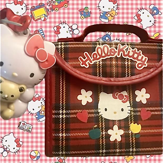 고전키티 반지갑