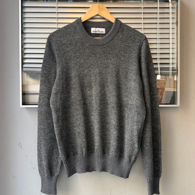 STONE ISLAND grey knit