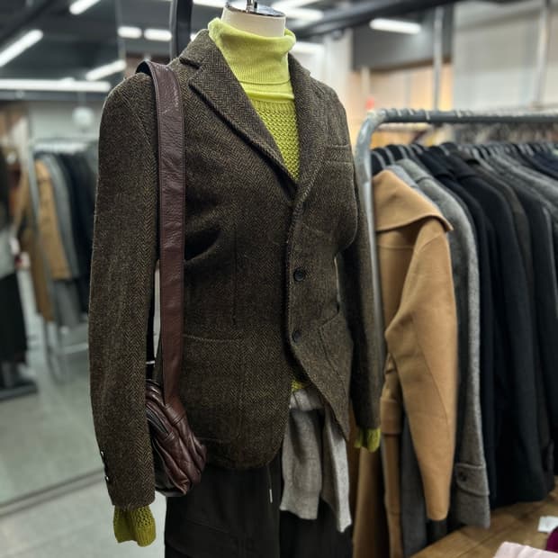 Harris Tweed Wool Jacket
