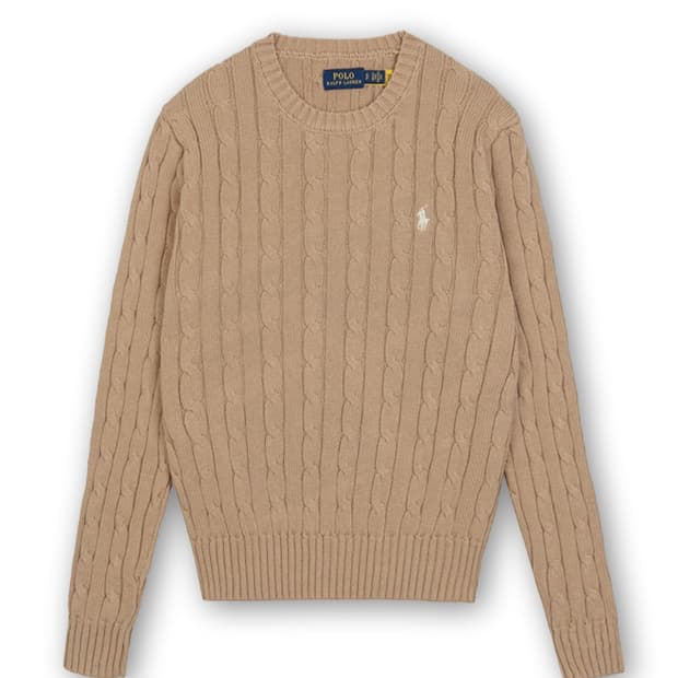 폴로 베이지 니트