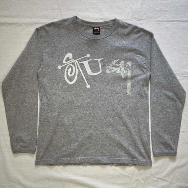 00s 스투시 롱슬리브 긴팔 티셔츠