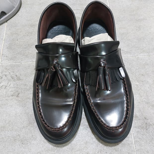 닥터마틴 아드리안 체리레드 us9 270 극미품