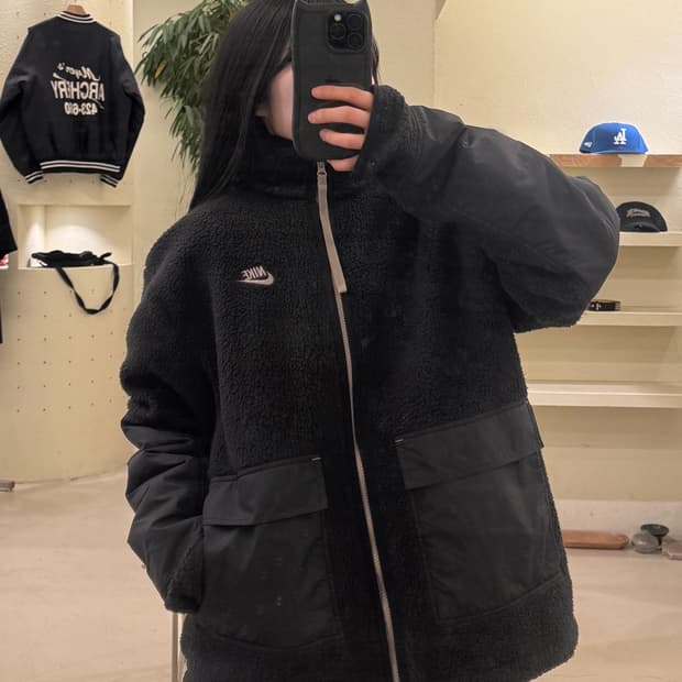 나이키 퓨추라 유틸리티 쉐르파 플리스 자켓 U99