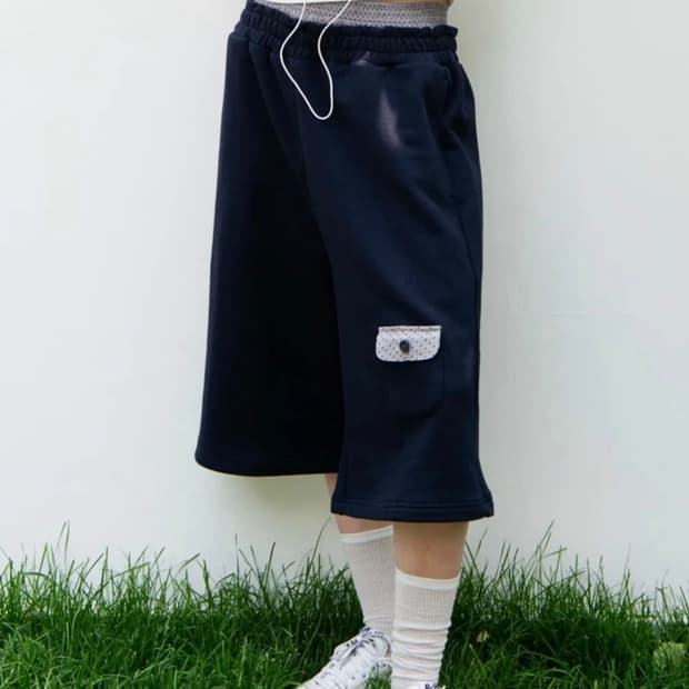 오피쉬 Pajama Layered Sweat Bermuda Pants