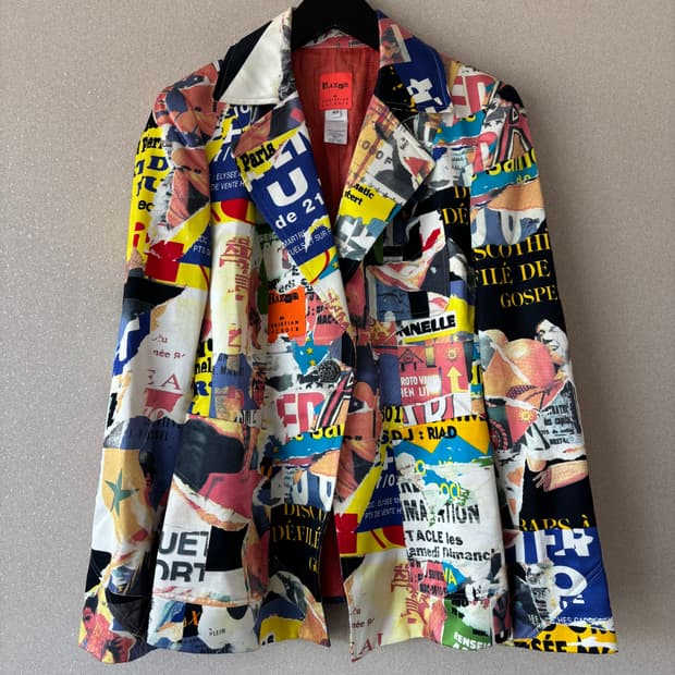 Christian Lacroix 콜라주 프린트 블레이저 40