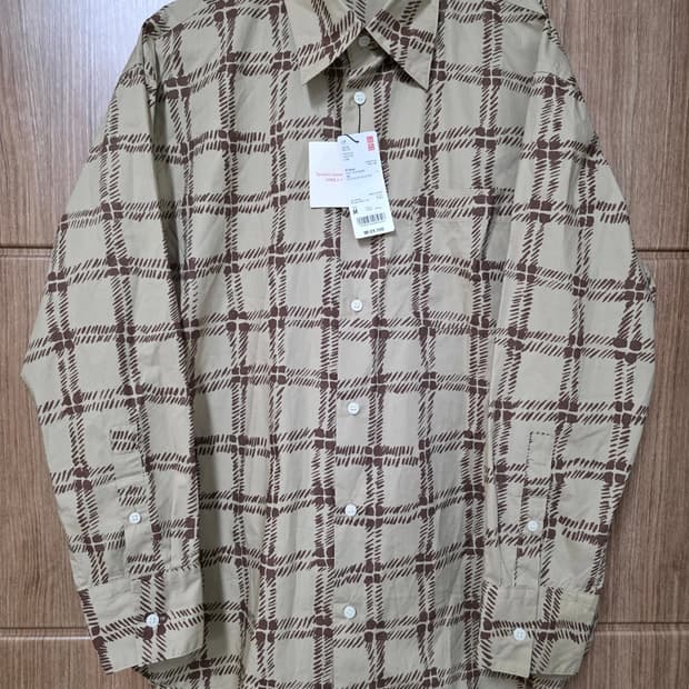 [새제품] 유니클로 x 마르니 오버사이즈 프린트 셔츠 M