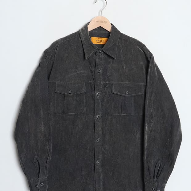 ΡΟΔΟΣ Satin Denim Work Shirts