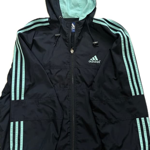 아디다스 90s 네이비 민트 져지 팔아요