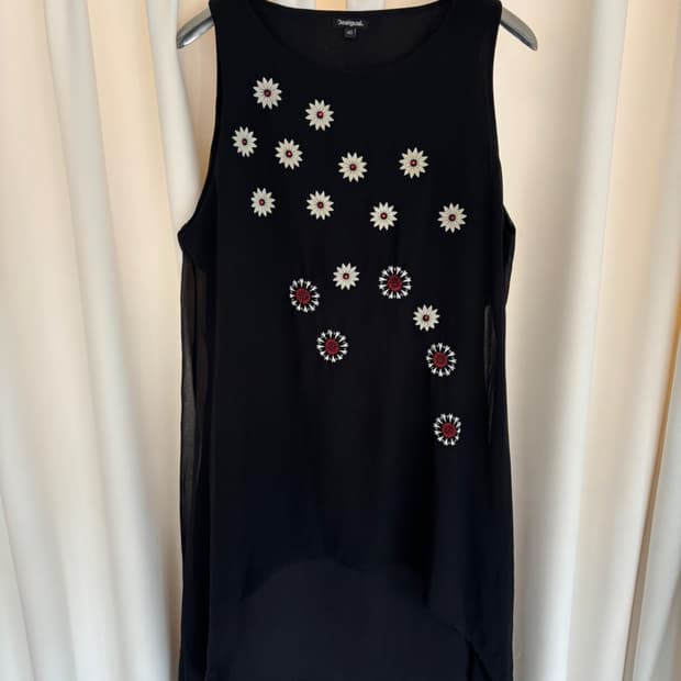 Desigual Layered Sleeveless Dress
