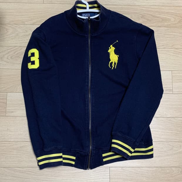 폴로 빅포니 집업 네이비