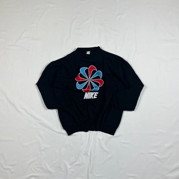 80‘s-90’s 나이키 nike 핀휠 빅로고 맨투맨