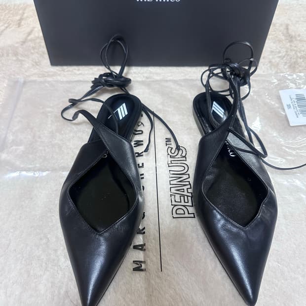 the attico 스트랩 플랫 37