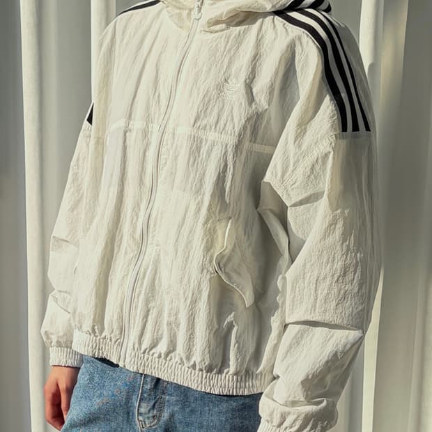 [S]아디다스 파이어버드 크롭 바람막이