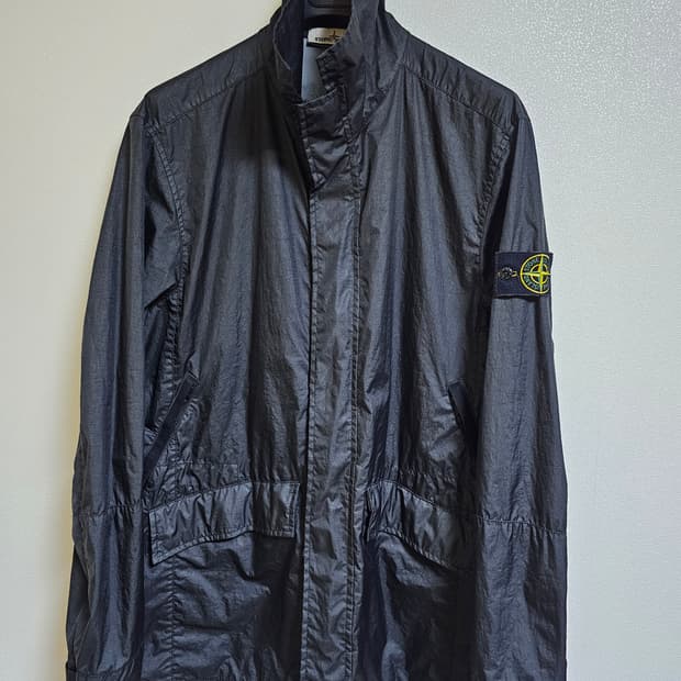 스톤아일랜드 멤브라나 3L TC 트렌치 코트