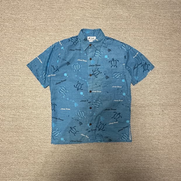 VINTAGE usa made hawaiian shirt