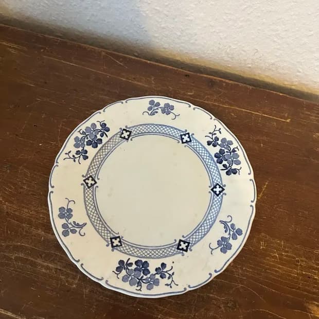 독일)빈티지 빌레로히앤보흐 꽃접시