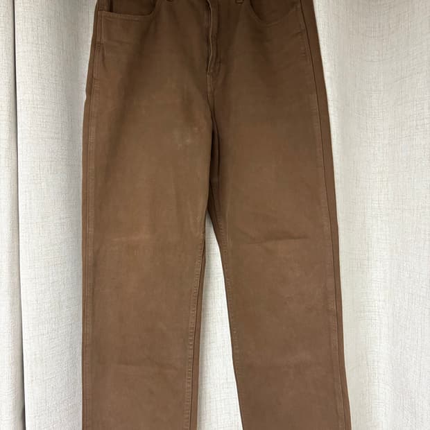 유니클로U 르메르 데님 Brown 32size