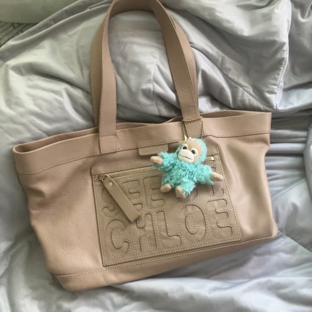 See Bye Chloé 토트백