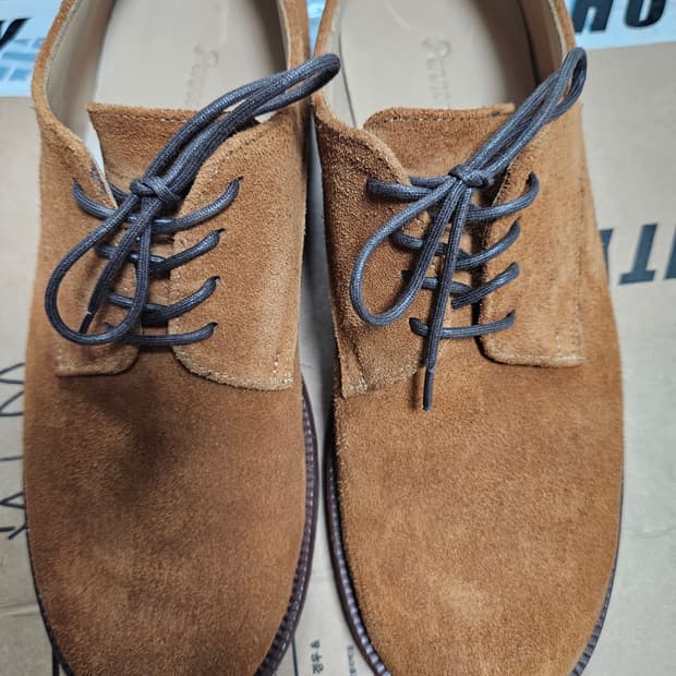 페넌 스웨이드 더비슈즈