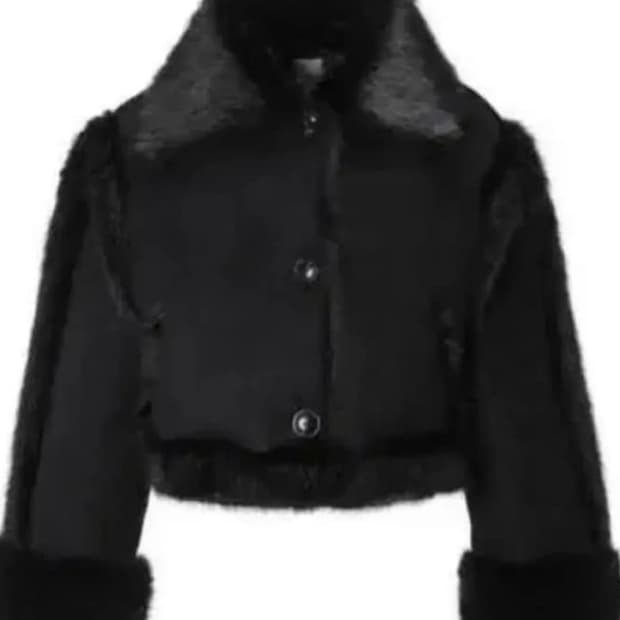 쓰리타임즈 버니퍼 무스탕 21fw