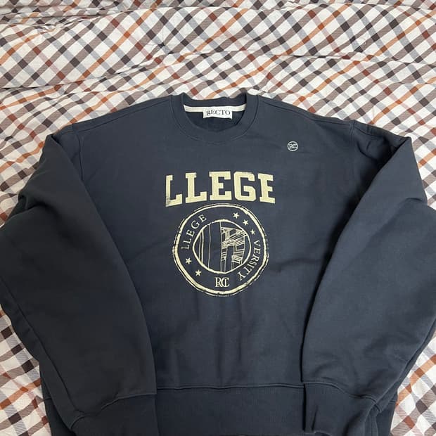 렉토 맨투맨 차콜 OS 