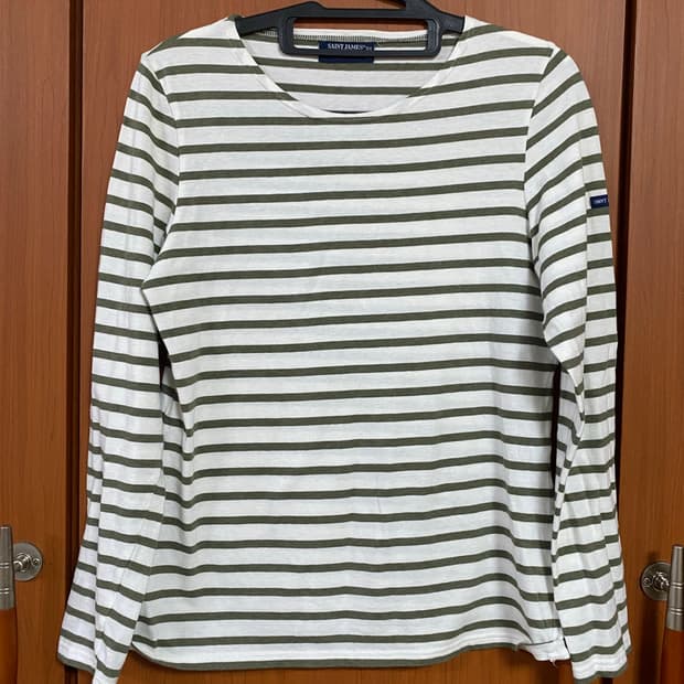 [SAINTjames] 세인트제임스 보트넥 스트라이프 티셔츠