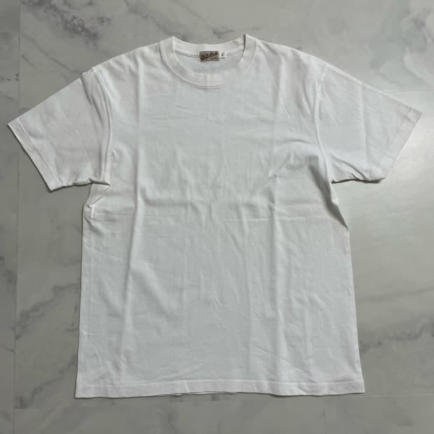 브론슨 논스탁 9oz USA Cotton 튜블라 티셔츠 화이트 XL
