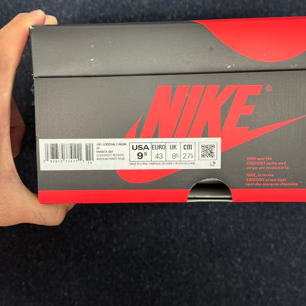 [275] 조던 1 브래드