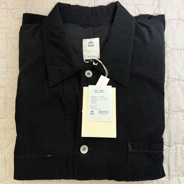 [4] 폴리테루 초어 자켓 (커버올 자켓) 23 ver. 블랙