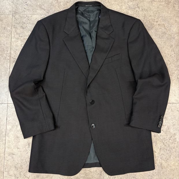 아르마니 블랙 블레이저 #csz5405