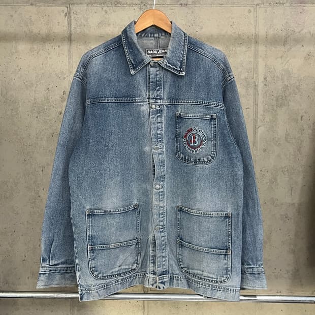 90s USA BADU JEANS DENIM JACKET