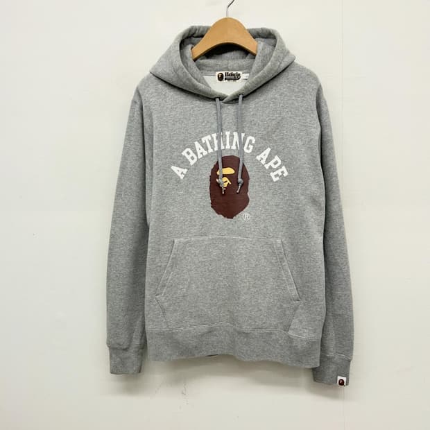 베이프 A Bathing Ape 그레이 후드티