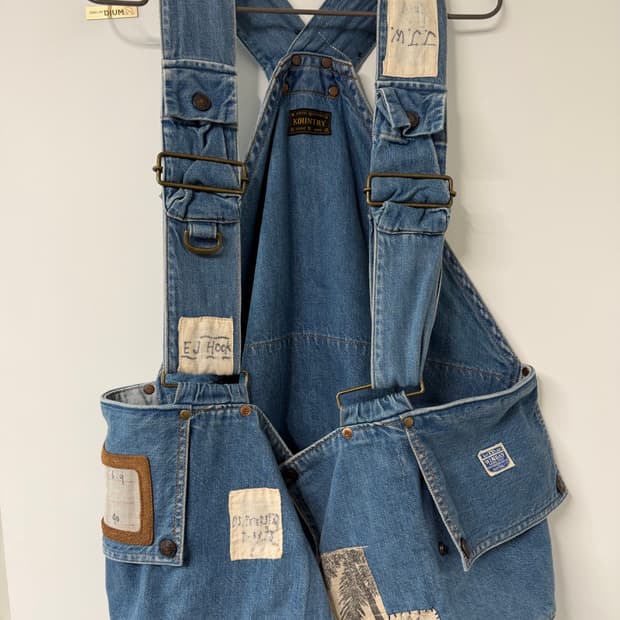 Kapital KOUNTRY 11.5oz 데님 피싱 베스트 Harbo