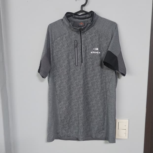 아이더 남자100 스판 반팔