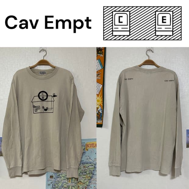 Cav Empt 롱슬리브 티셔츠 (Made in Japan)