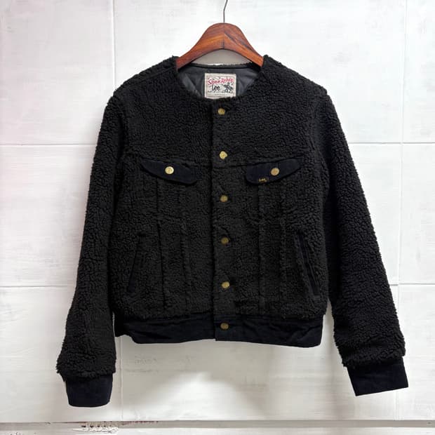 Lee storm rider 리 쉐르파 플리스 라운드넥 트러커 자켓 M