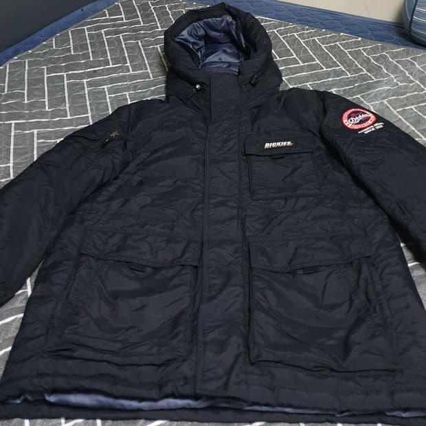 디키즈 아메리칸 오리지날 패딩 점퍼 블랙 (L)