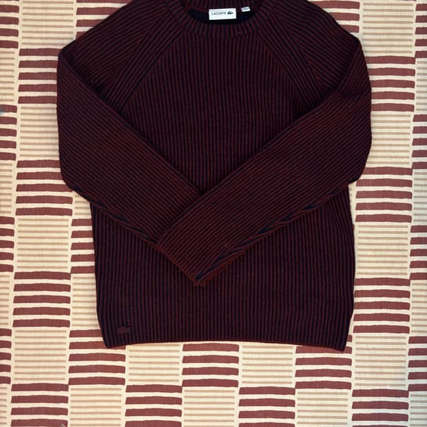 Lacoste wool knit 100