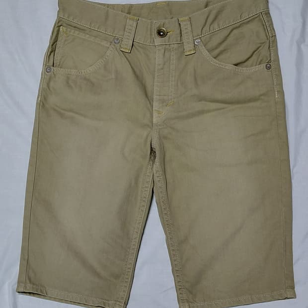 [32] 에드윈(EDWIN) 빈티지 웨스턴 지퍼 디테일 하프 팬츠