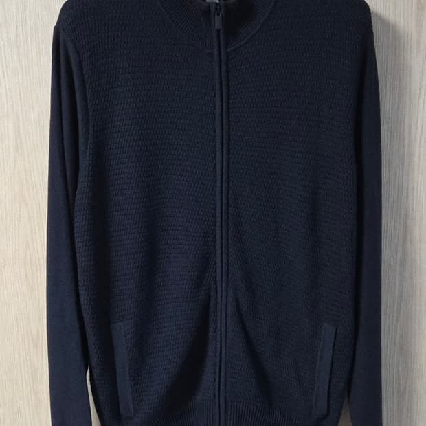 (착샷) 캘빈클라인 집업 니트 가디건