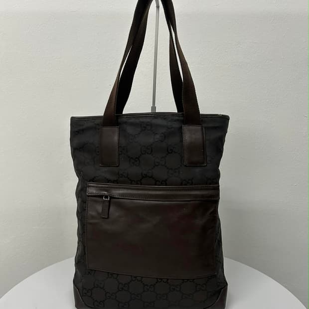 구찌 GG캔버스 쇼퍼백 숄더 겸 토트백