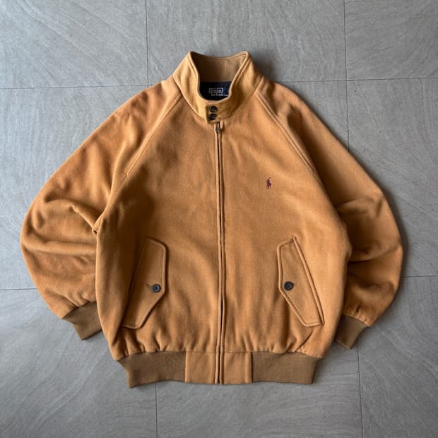 폴로 정품 두산 정품 브라운 울 바라쿠다 자켓