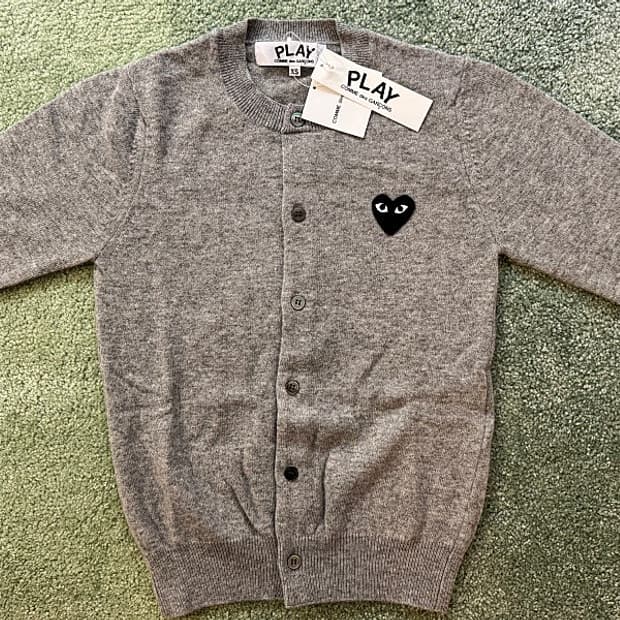 꼼데가르송 가디건xs