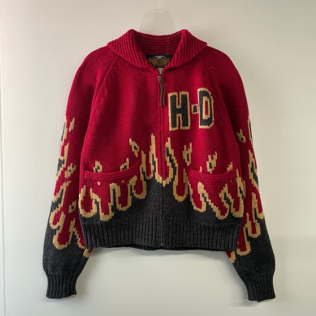 90s 할리 데이비슨 플레임 코위찬