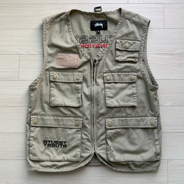 stussy 스투시 메이슨 유틸리티 베스트 M (97)