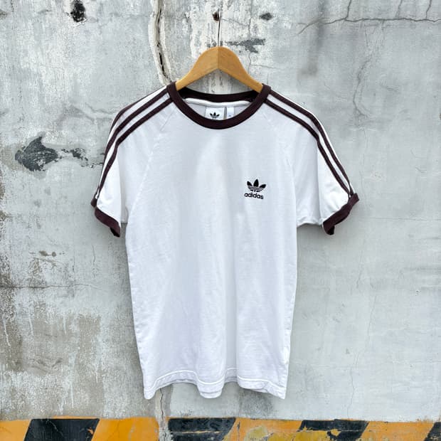 Adidas 아디다스 삼선 반팔 티셔츠