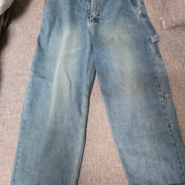 위캔더스 DRAGGY WORK PANTS (DENIM)
